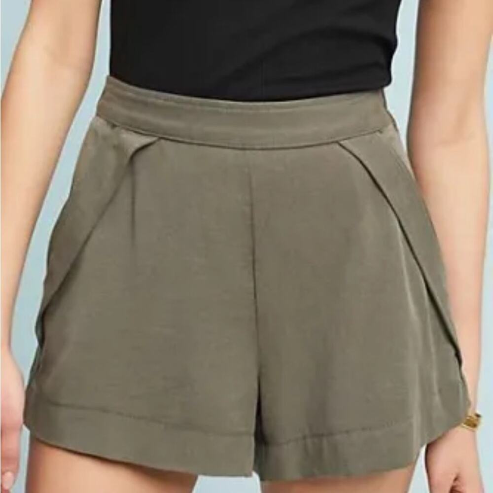 McGuire Denim ISPA Verdant Army Green Side Zip Shorts Size 28